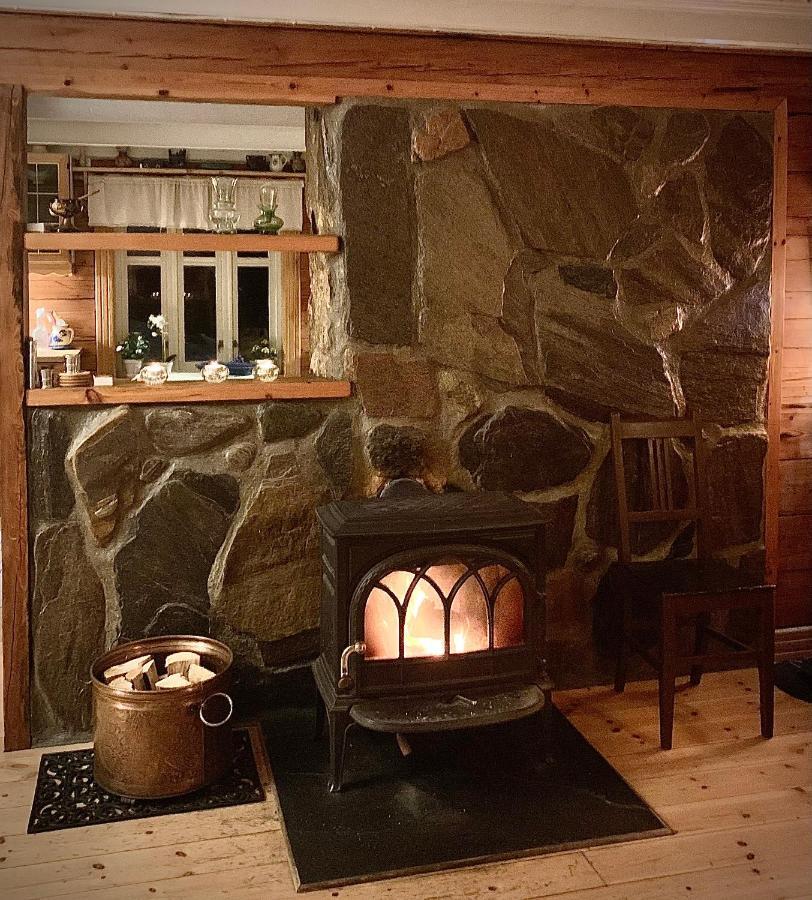 הוילה 100 Years Old Norwegian Log House In טרומסה מראה חיצוני תמונה